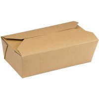 Colpac Recyclable Microwavable Food Boxes Rectangular 985ml (250 pack)