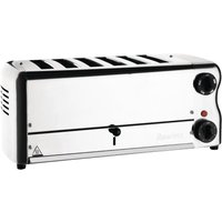 Rowlett Esprit 6 Slot Toaster with Sandwich Cages and Extra Duraheat Elements Chrome