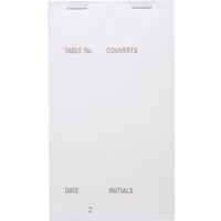 Carbonless Waiter Pad Triplicate (50 pack)