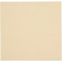 Fiesta Recyclable Lunch Napkin Cream 33x33cm 2ply 1/4 Fold (2000 Pack)