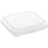 Rpet Lid For Square Bowls 350-500ml X 300