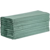 Jantex Z Fold Paper Hand Towels Green 1-Ply 3000 Sheets