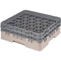 Cambro Camrack Beige 30 Compartments Max Glass Height 133mm