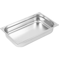 Vogue Heavy Duty Stainless Steel 1/1 Gastronorm Tray 100mm