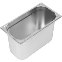 Vogue Heavy Duty Stainless Steel 1/3 Gastronorm Tray 200mm
