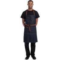 Chef Works Urban Memphis Bib Apron Indigo
