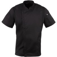 Chef Works Springfield Zipper Mens Chefs Jacket Black M