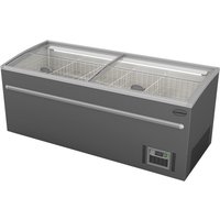 SUPERMARKET CHEST FREEZER GREY 2100 AUTOMATIC DEFROST