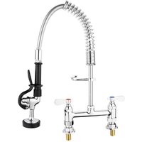 Vogue Twin Pedestal Mini Pre-Rinsers