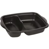 1000cc Black 2 Part Container X 200