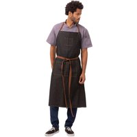 Chef Works Urban Memphis Wide Bib Apron Black