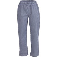 Whites Unisex Vegas Chefs Trousers Small Blue and White Check M