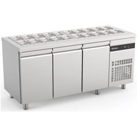 INOMAK Inomak Triple Hinged Door Gastronorm Saladette ZNF999-HC