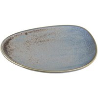 Olympia Ember Blue Triangle Plates 190mm (Pack of 6)