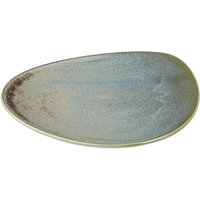 Olympia Ember Blue Triangle Plates 250mm (Pack of 6)