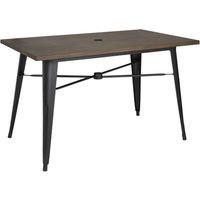 Bolero Complete OutdoorTable 120x76x76cm - Dark Wood