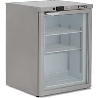 BLIZZARD Single Hinged Glass Door Under Counter Freezer UCF140CR