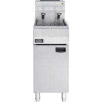 Combisteel Gas Fryer 21 Litre Twin Basket - NAT