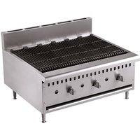 CombiSteel Gas Lava Stone Grill 915
