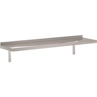 CombiSteel 400 Stainless Steel Wall Shelves Incl. Brackets 1200