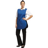 Whites Tabard With Pocket Royal Blue