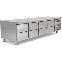 BLIZZARD Blizzard 420L Low Height Eight Drawer Snack Counter SNC4-DRW
