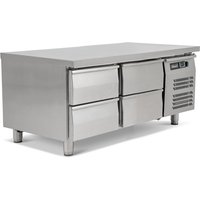BLIZZARD Blizzard 214L Four Drawer Low Height Snack Counter SNC2-DRW