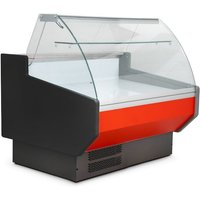 BLIZZARD 1m Curved Glass Serve Over Counter SIGMA10C