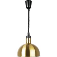 Buffalo Retractable Dome Heat Shade Pale Gold Finish