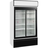 Tefcold FSC1200SP White Sliding Door