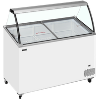 Tefcold IC401SCE + CANOPY White 9 Tub