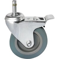 Braked Castor for Vogue Compact Mobile Trolley