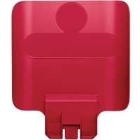 Rubbermaid Slim Jim Recycling Station Billboard Red
