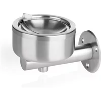 Wall-mounted ashtray