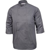 Chef Works Unisex Chef Jacket Grey XL