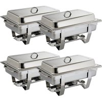 Olympia Milan Chafing Set 1/1 GN (Pack of 4)