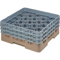 Cambro Camrack Beige 20 Compartments Max Glass Height 174mm