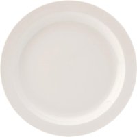 Utopia Pure White Narrow Rim Plates 230mm (24 Pack)