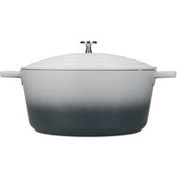 MasterClass Casserole Dish 5000ml Grey Ombre
