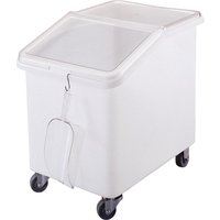 Cambro Mobile Ingredient Bin White 140Ltr