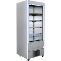 Tefcold MCX90M, Stainless Steel Multideck with shutter