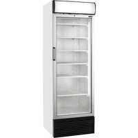 Tefcold UFG1450GCP P White Glass Door