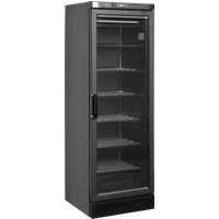 Tefcold UFSC371G Black Glass Door Display Freezer