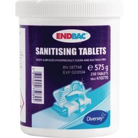 Endbac Sanitising Tablets (230 Pack)