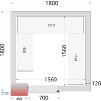 Tefcold CRNF1818 Shelf Kit CRNF1818