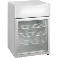 Tefcold UF100GCP P White + Canopy
