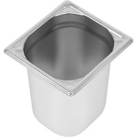 Vogue Heavy Duty Stainless Steel 1/6 Gastronorm Tray 200mm