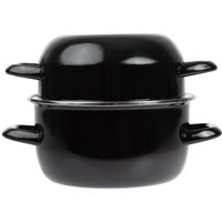Olympia Enamel Mussel Pot Medium