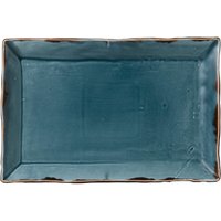 Dudson Harvest Rectangular Trays Blue 192 x 284mm (6 Pack)