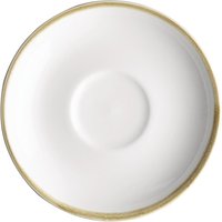 Olympia Kiln 340ml Cup Saucer Chalk 160mm (6 Pack)